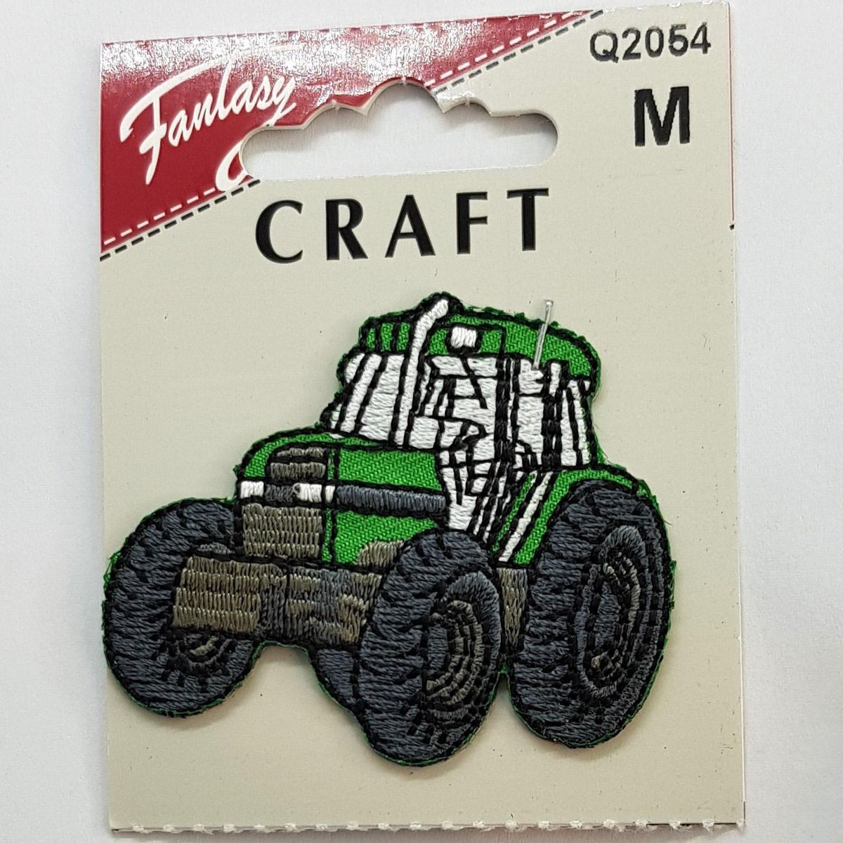 Strykemerke traktor grønn 