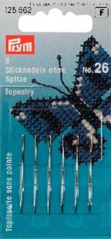 Broderinål uten spiss Nr. 26