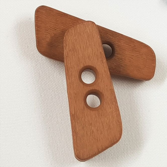 Hovedbilde Knapp trebit cognac 40 mm duffelcoat kåpeknapp