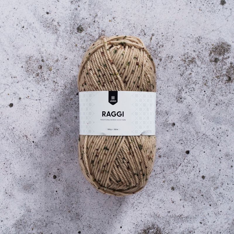 Raggi Tweedy Forest sokkegarn fra Järbo