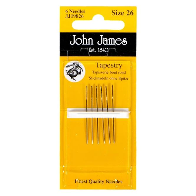 Hovedbilde Broderinål uten spiss Nr. 26 John James