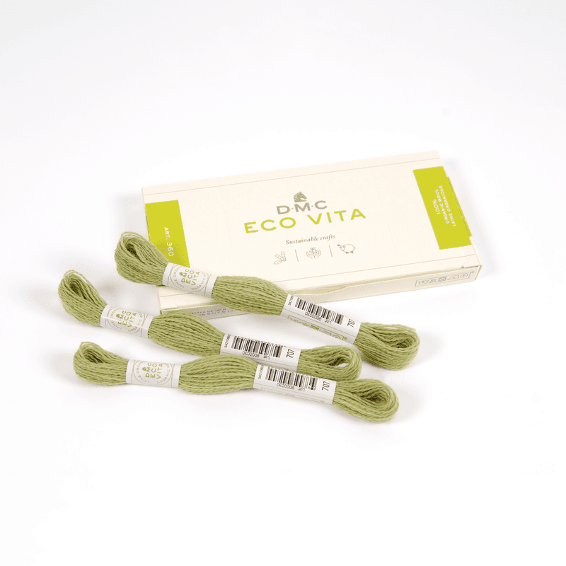 DMC ECO Vita 360 økologisk ull broderigarn