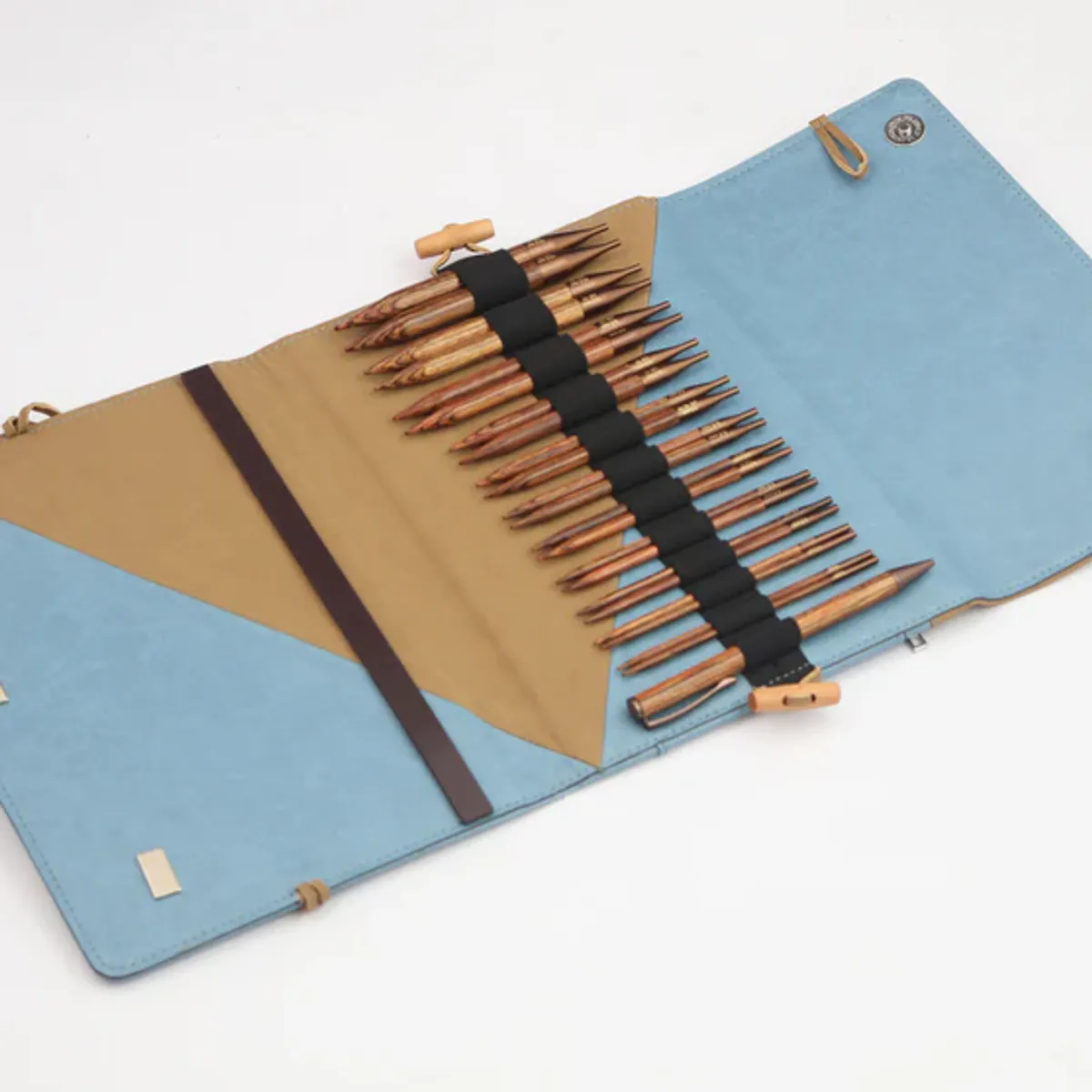 Strikkepinnesett Ginger regal - utskiftbare pinner 3,5 - 12 mm