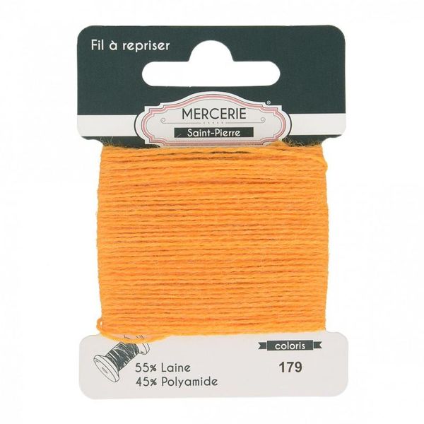 Hovedbilde Stoppegarn  179 appelsin støvet oransje Mercerie ...