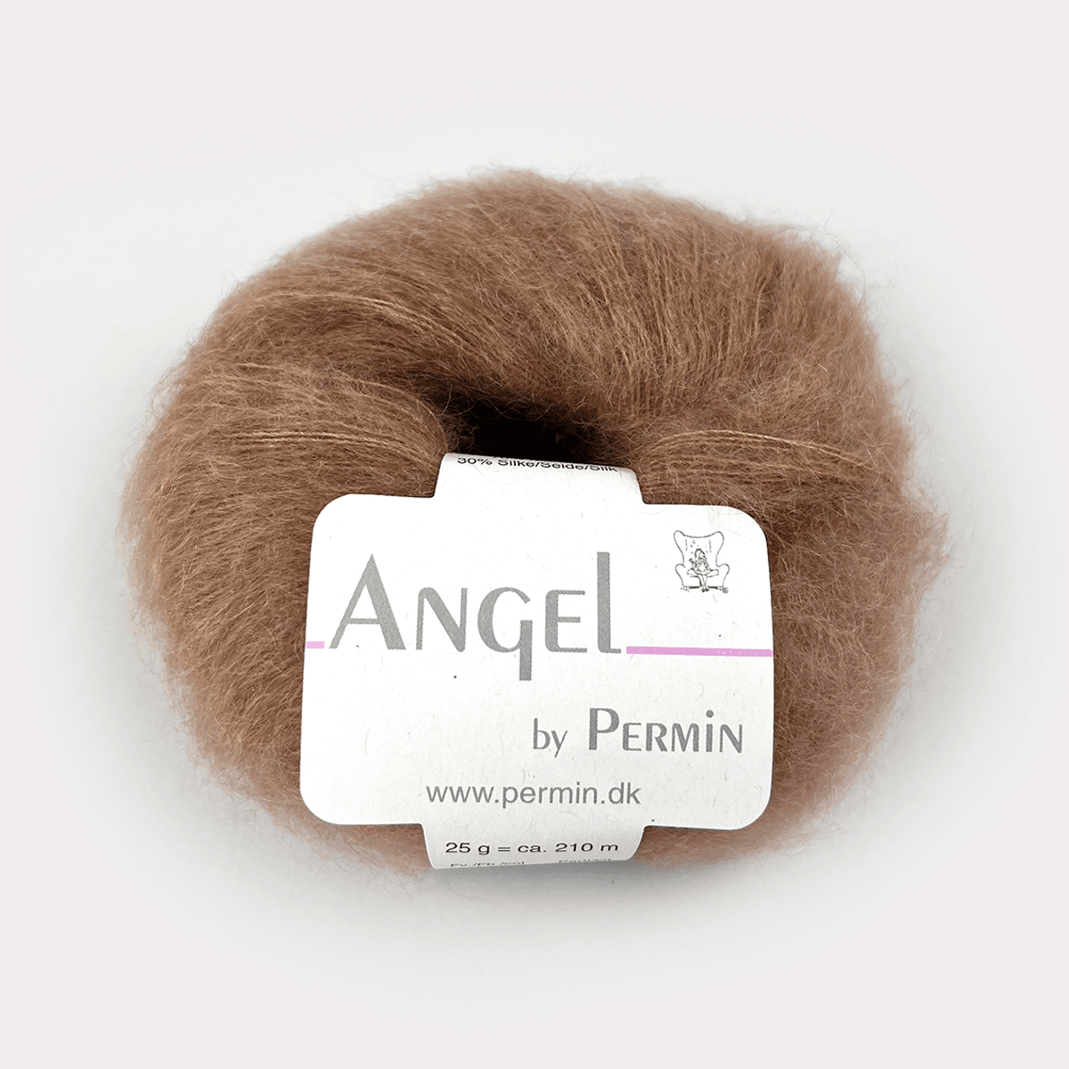 Angel Silk Mohair  98 Camel - mørk beige