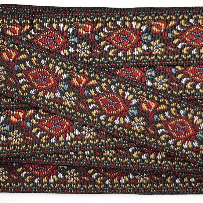 Hovedbilde Jacquardbånd 25 mm - Budapest - flere farger