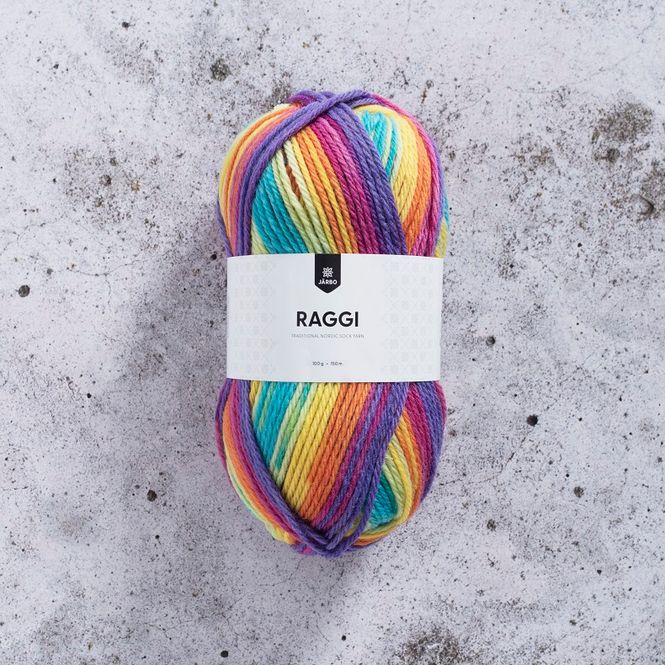 Hovedbilde Raggi Splash sokkegarn fra Järbo