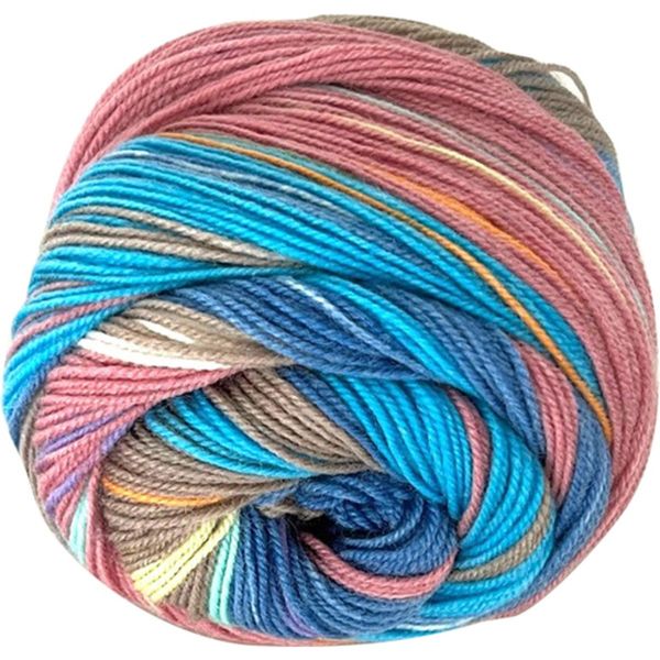 Hovedbilde Sonia Sommerhimmel sokkegarn fra Permin 100g 