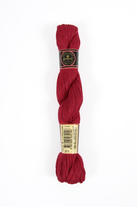 Perlegarn No.  5 DMC 215 brodergarn 25 g hespe - store dukker