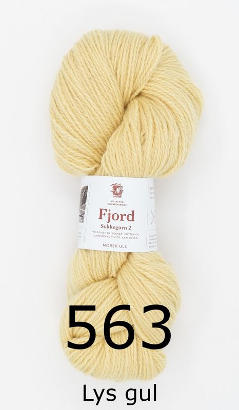 Fjord Sokkegarn 2 - alle farger
