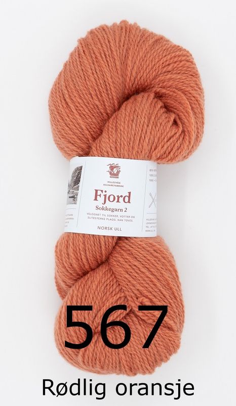 Fjord Sokkegarn 2 - alle farger
