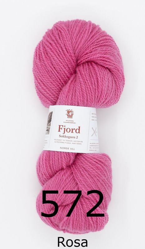Fjord Sokkegarn 2 - alle farger