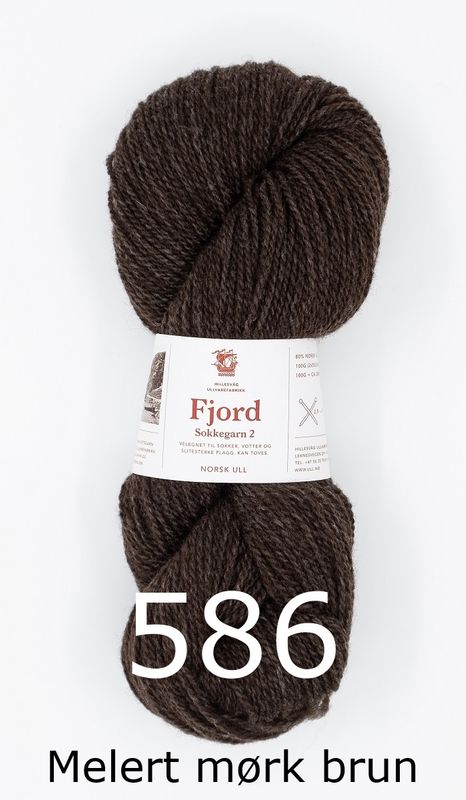 Fjord Sokkegarn 2 - alle farger