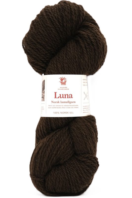 Luna - Norsk lamullsgarn 100 g Hillesvåg Fabrikker