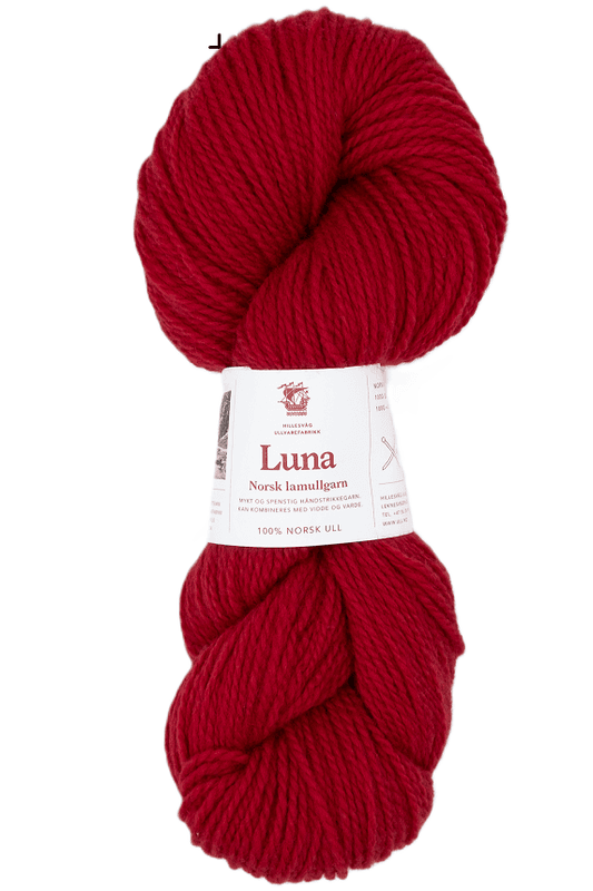 Luna - Norsk lamullsgarn 100 g Hillesvåg Fabrikker