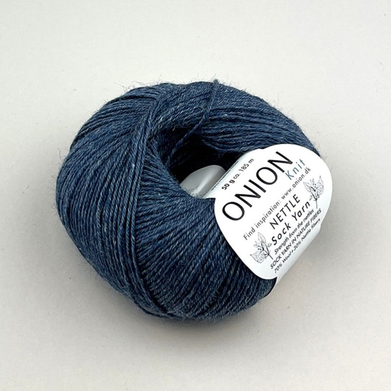 Onion Nettle sokkegarn med neslefiber 50 g