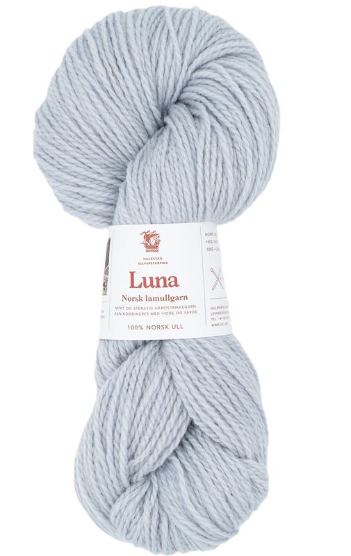 Luna - Norsk lamullsgarn 100 g Hillesvåg Fabrikker