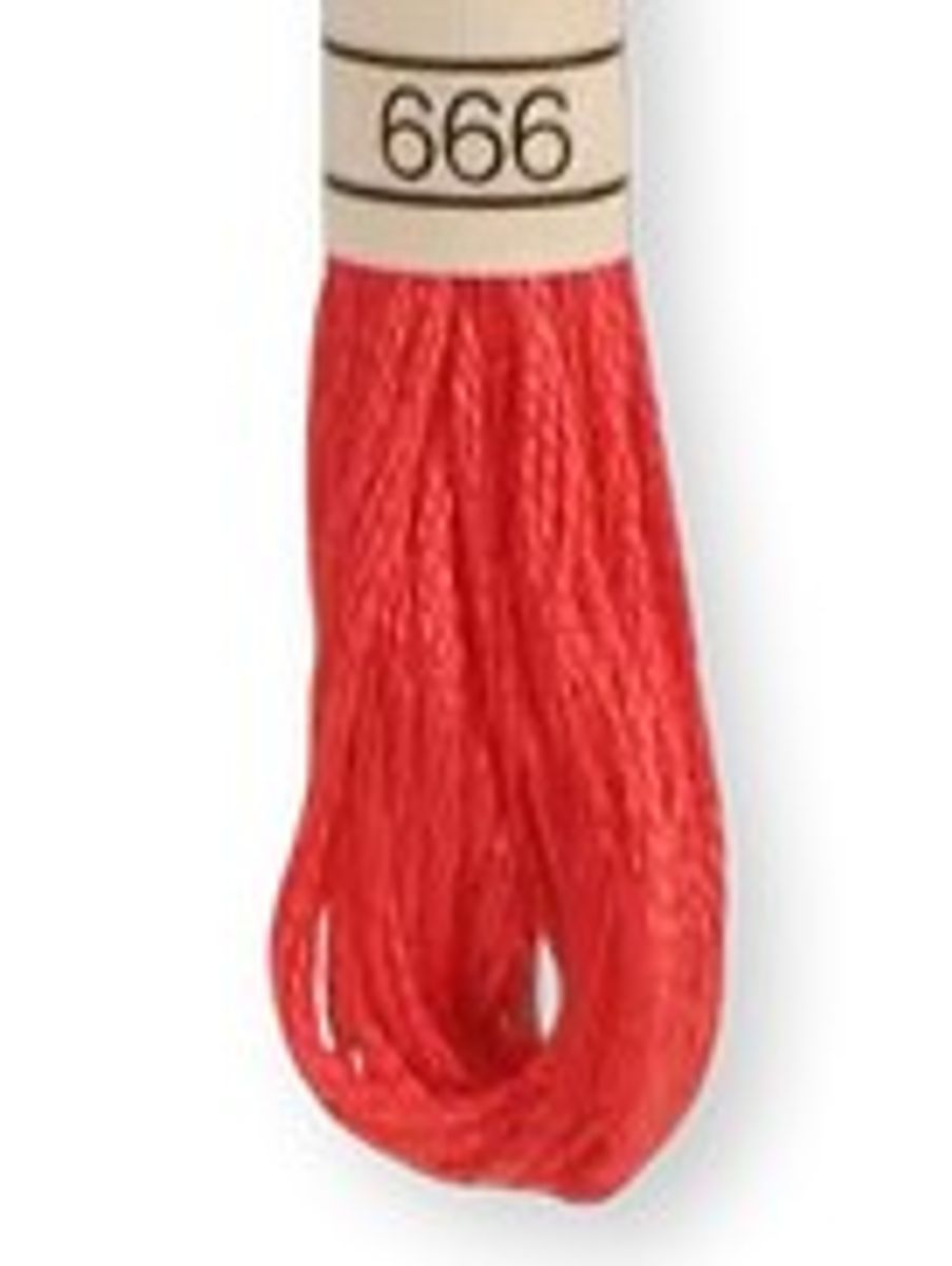 DMC Mouline No. 117 ensfarget brodergarn bomull