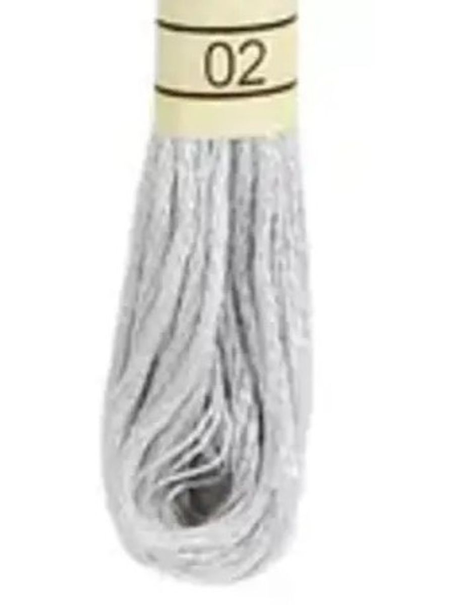 DMC Mouline No. 117 ensfarget brodergarn bomull