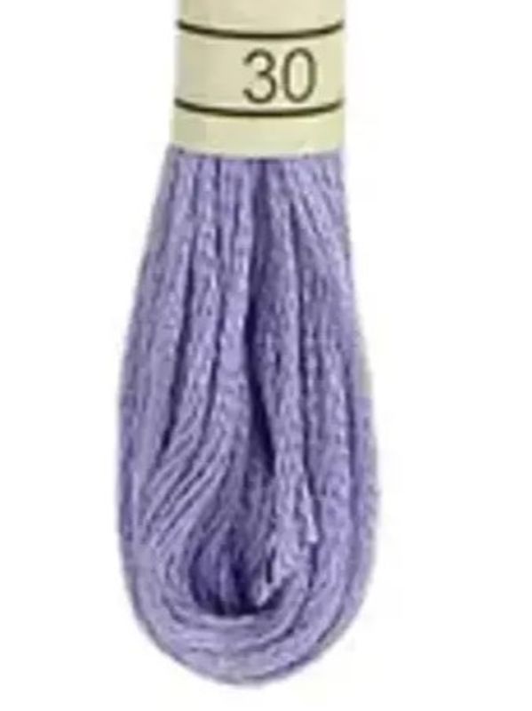 DMC Mouline No. 117 ensfarget brodergarn bomull