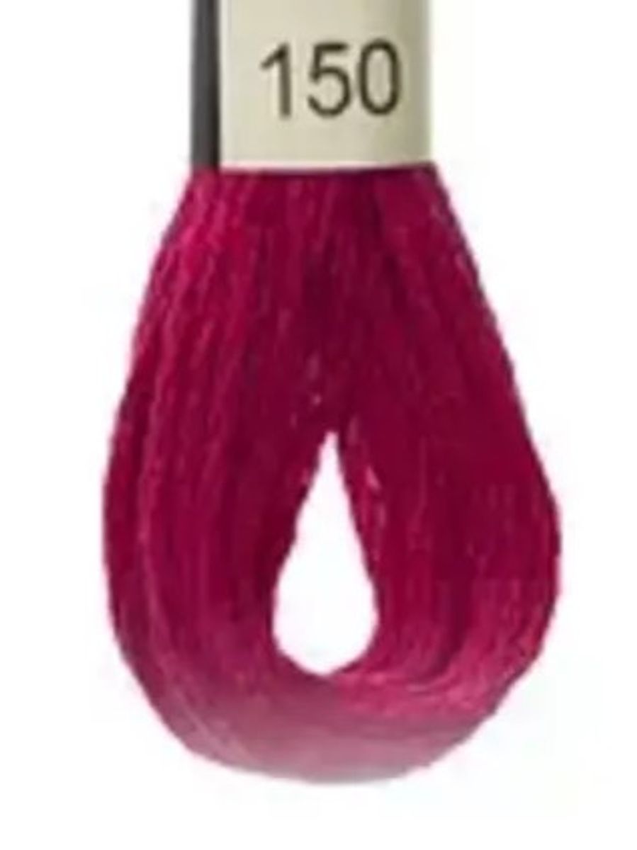 DMC Mouline No. 117 ensfarget brodergarn bomull