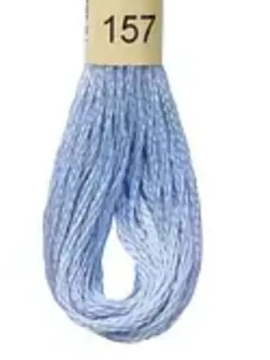 DMC Mouline No. 117 ensfarget brodergarn bomull