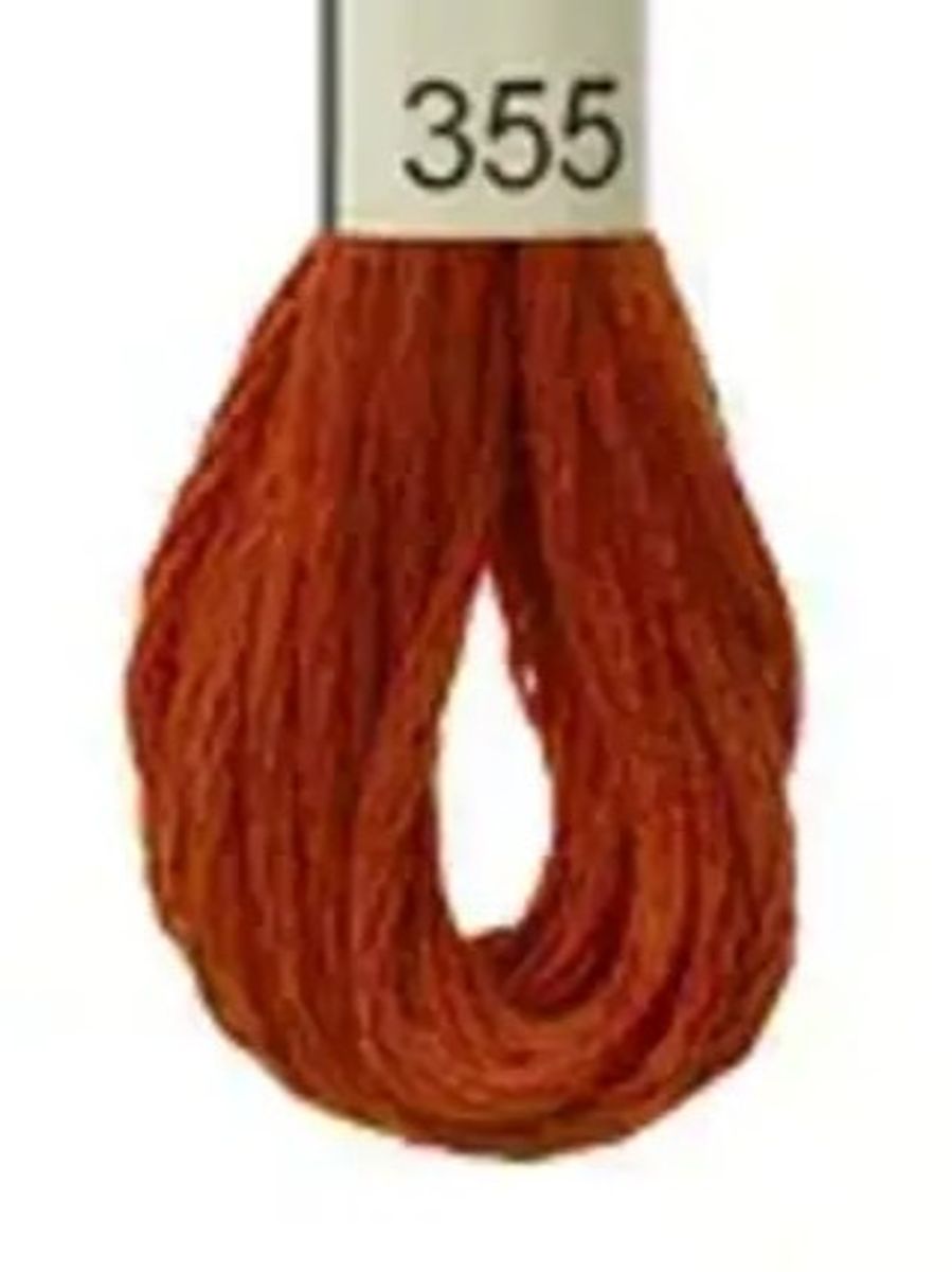 DMC Mouline No. 117 ensfarget brodergarn bomull