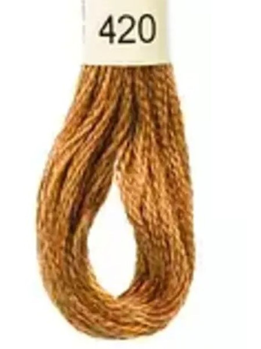 DMC Mouline No. 117 ensfarget brodergarn bomull