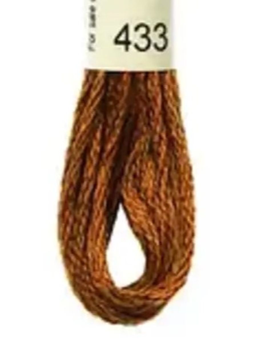 DMC Mouline No. 117 ensfarget brodergarn bomull