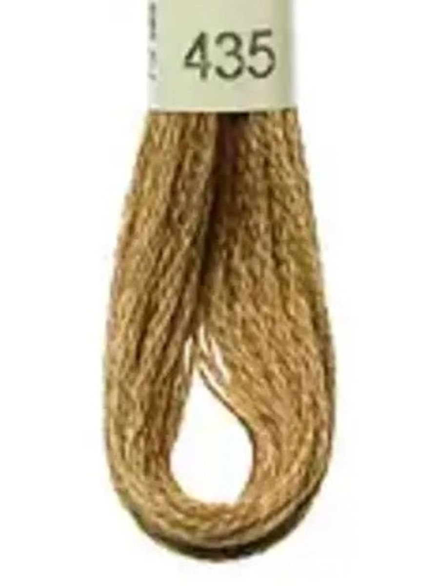 DMC Mouline No. 117 ensfarget brodergarn bomull
