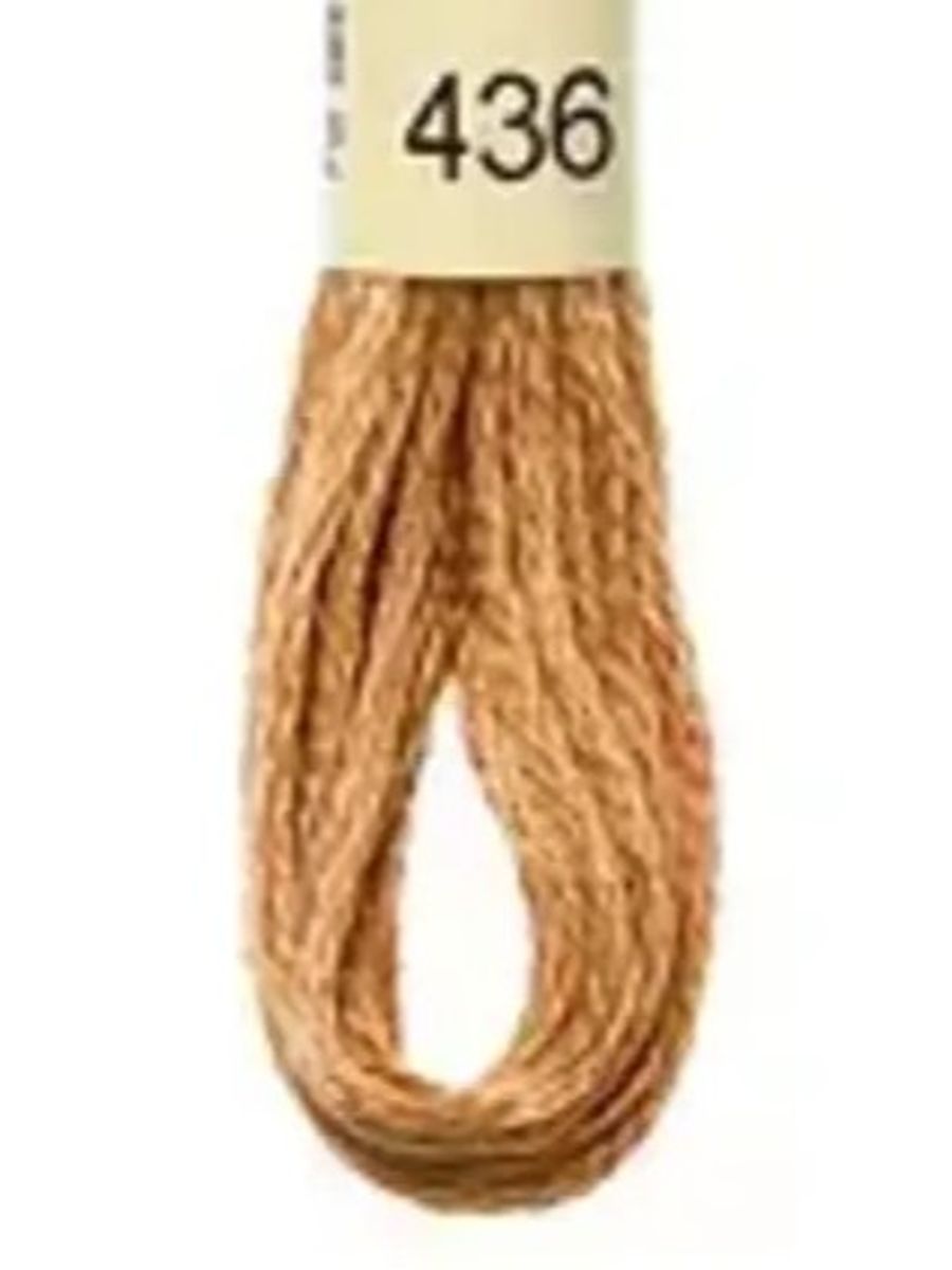 DMC Mouline No. 117 ensfarget brodergarn bomull