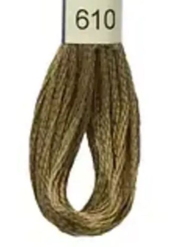 DMC Mouline No. 117 ensfarget brodergarn bomull