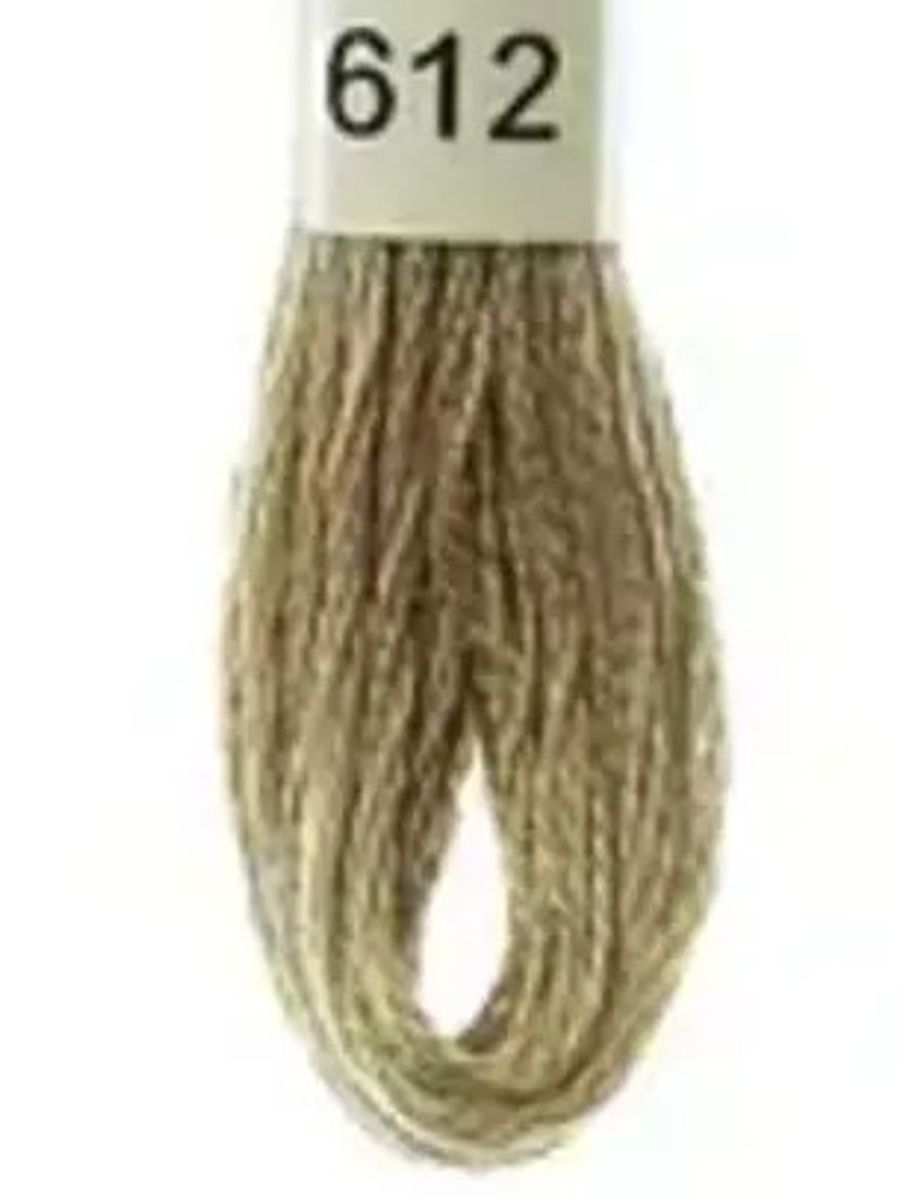 DMC Mouline No. 117 ensfarget brodergarn bomull