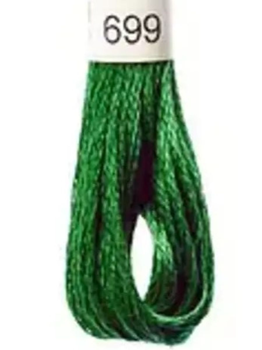 DMC Mouline No. 117 ensfarget brodergarn bomull