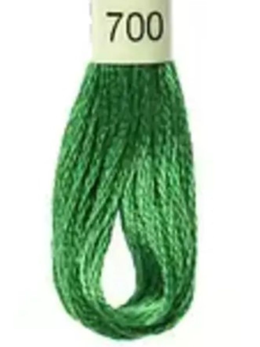 DMC Mouline No. 117 ensfarget brodergarn bomull