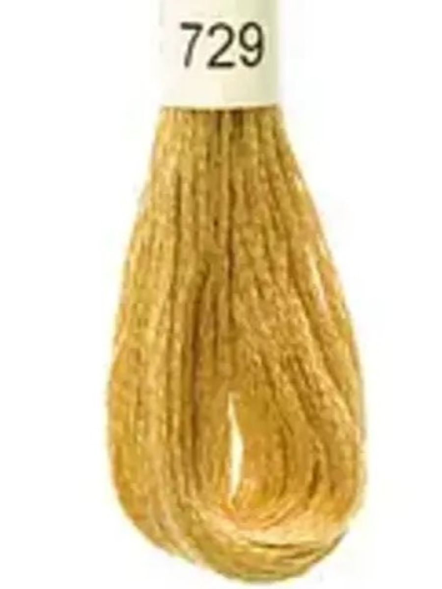 DMC Mouline No. 117 ensfarget brodergarn bomull