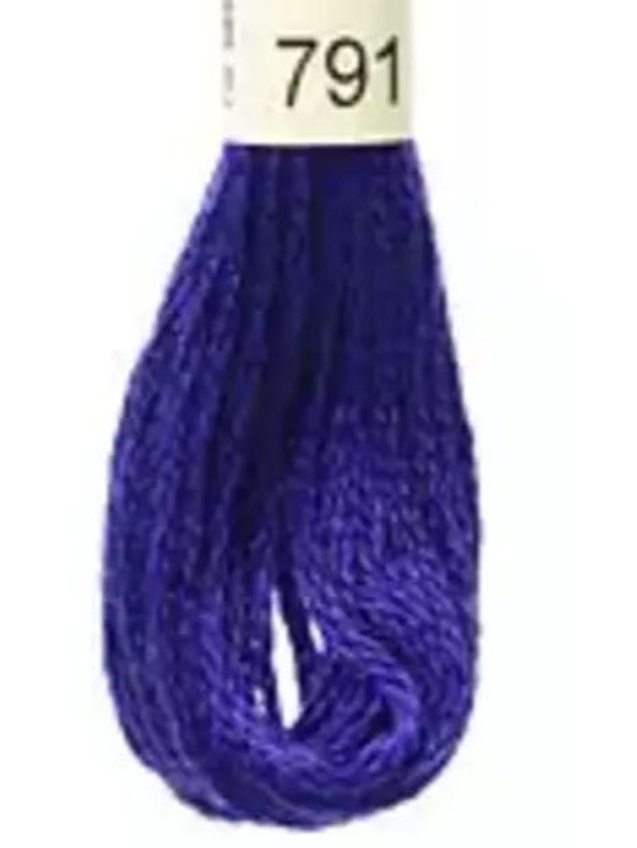 DMC Mouline No. 117 ensfarget brodergarn bomull