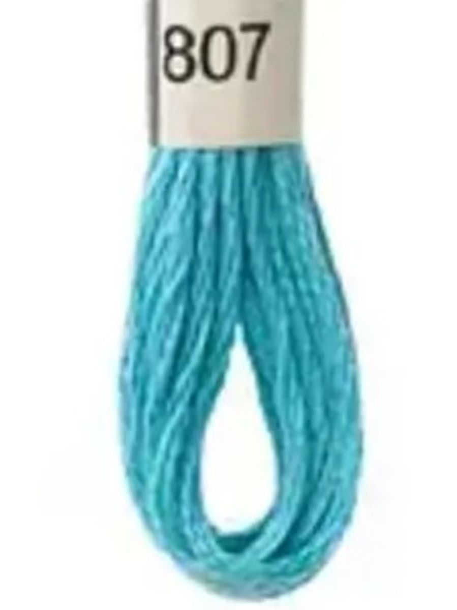 DMC Mouline No. 117 ensfarget brodergarn bomull