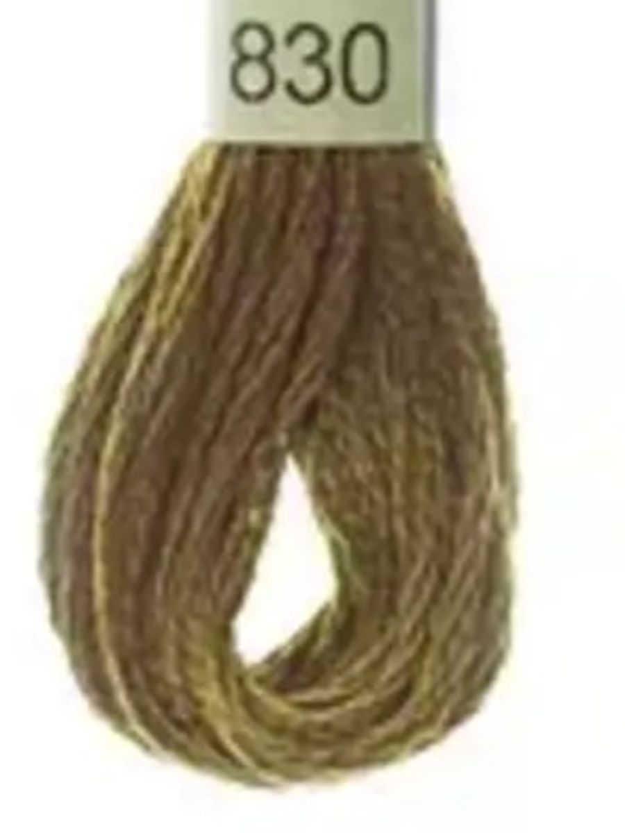 DMC Mouline No. 117 ensfarget brodergarn bomull