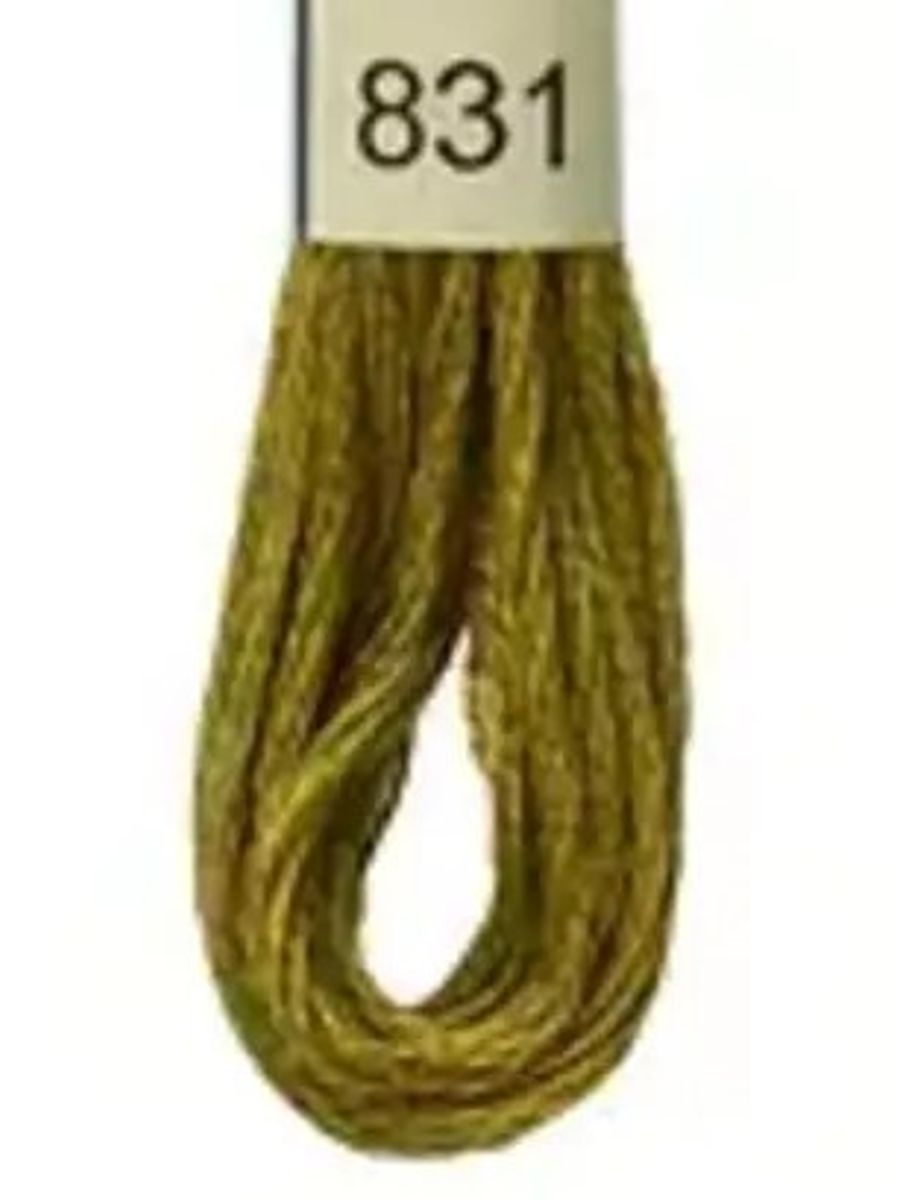 DMC Mouline No. 117 ensfarget brodergarn bomull