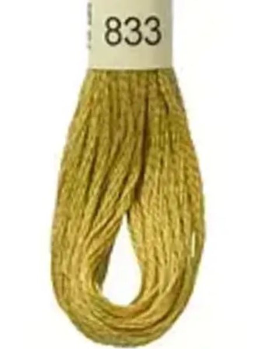 DMC Mouline No. 117 ensfarget brodergarn bomull