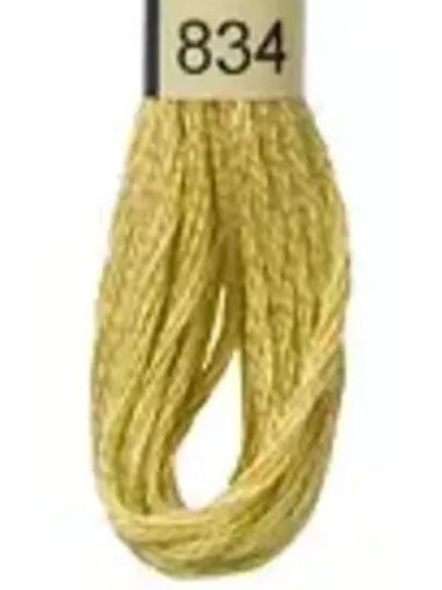 DMC Mouline No. 117 ensfarget brodergarn bomull