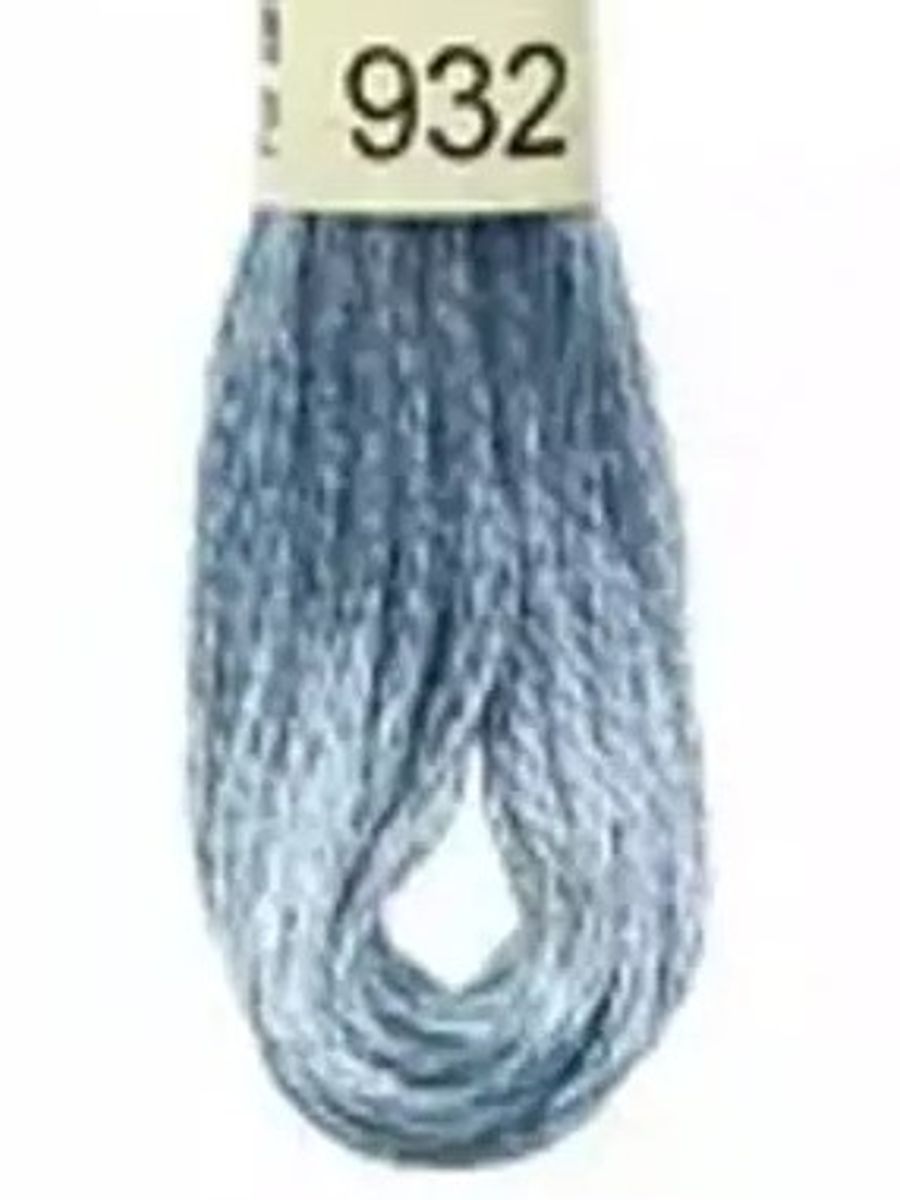 DMC Mouline No. 117 ensfarget brodergarn bomull