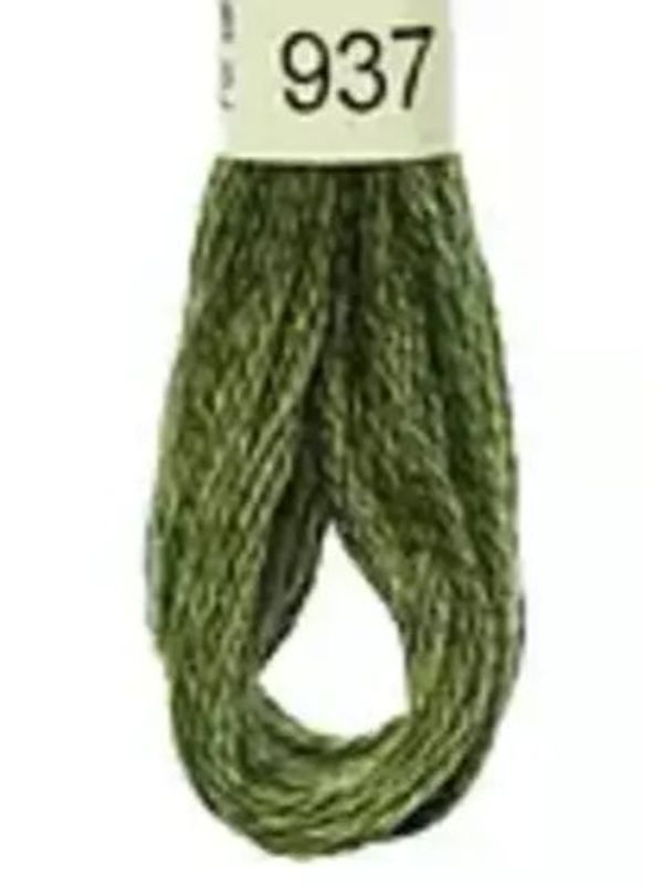 DMC Mouline No. 117 ensfarget brodergarn bomull