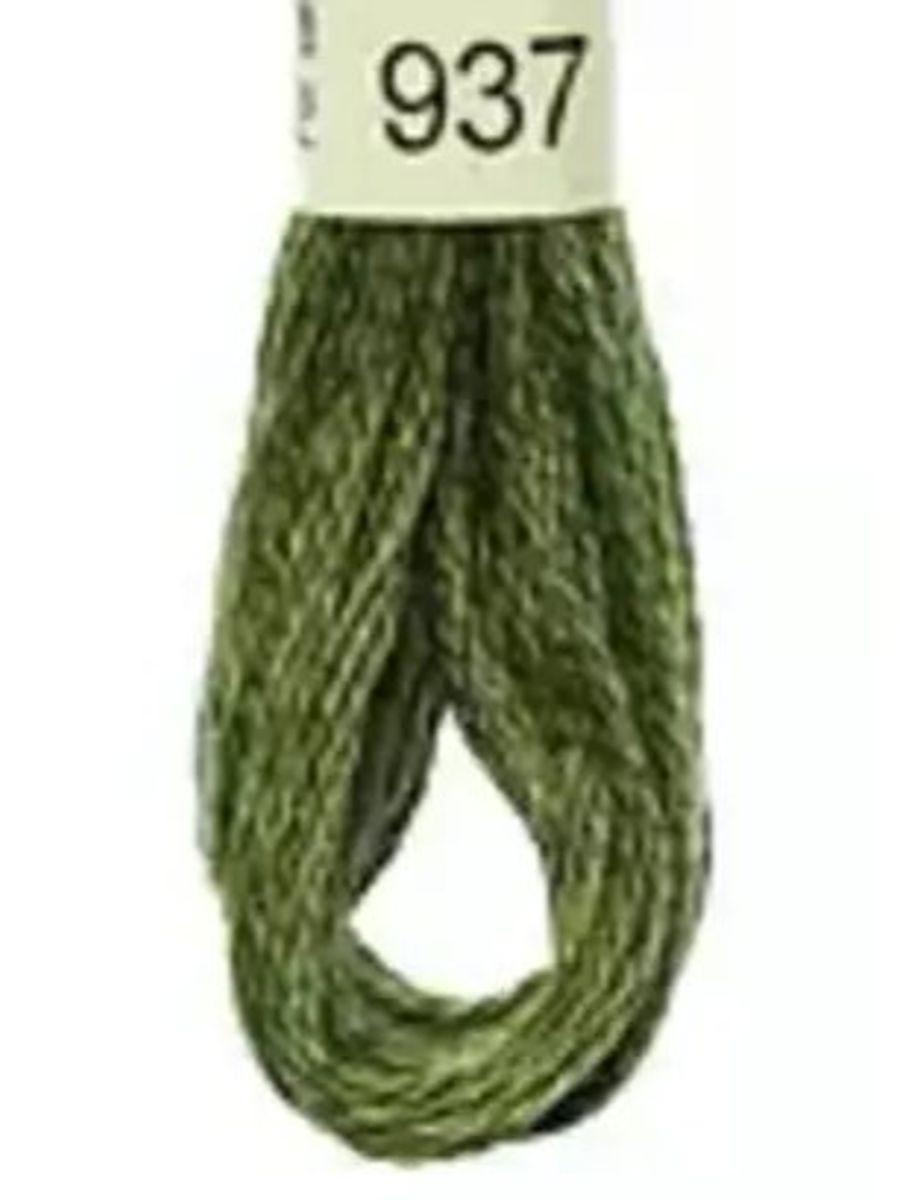 DMC Mouline No. 117 ensfarget brodergarn bomull