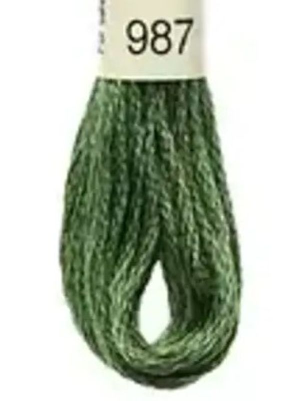 DMC Mouline No. 117 ensfarget brodergarn bomull