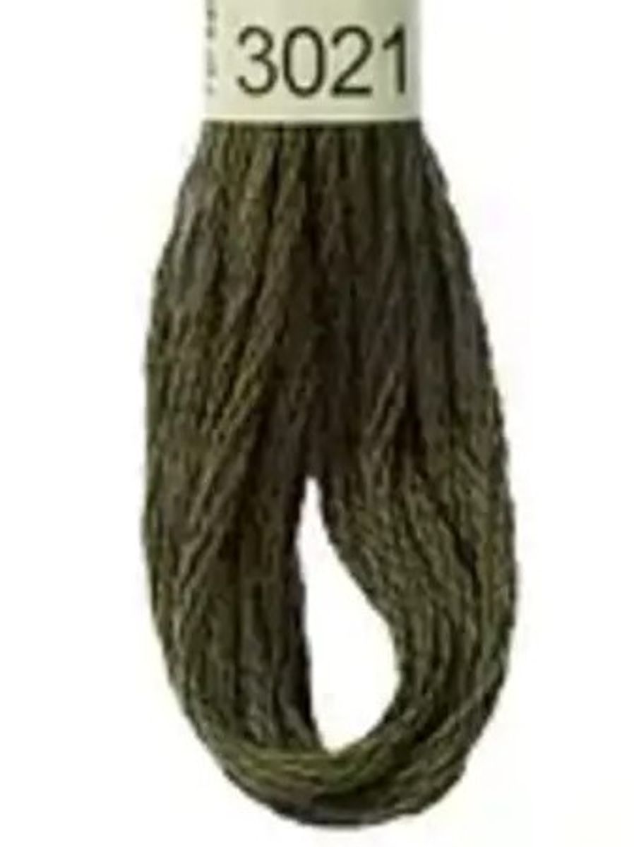 DMC Mouline No. 117 ensfarget brodergarn bomull