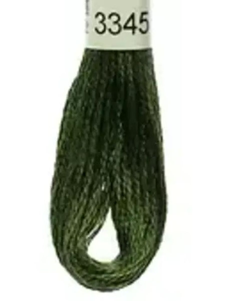 DMC Mouline No. 117 ensfarget brodergarn bomull