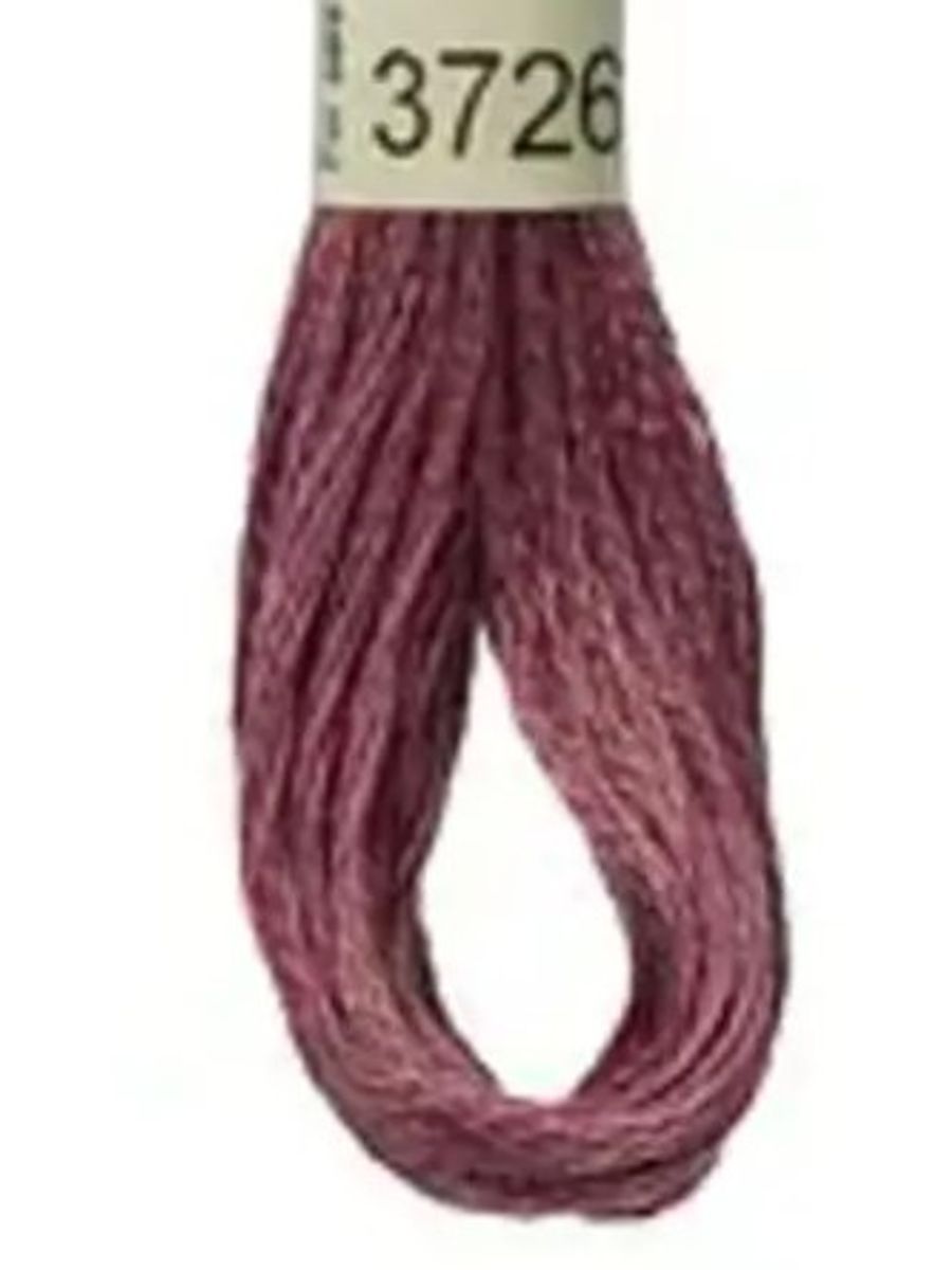 DMC Mouline No. 117 ensfarget brodergarn bomull
