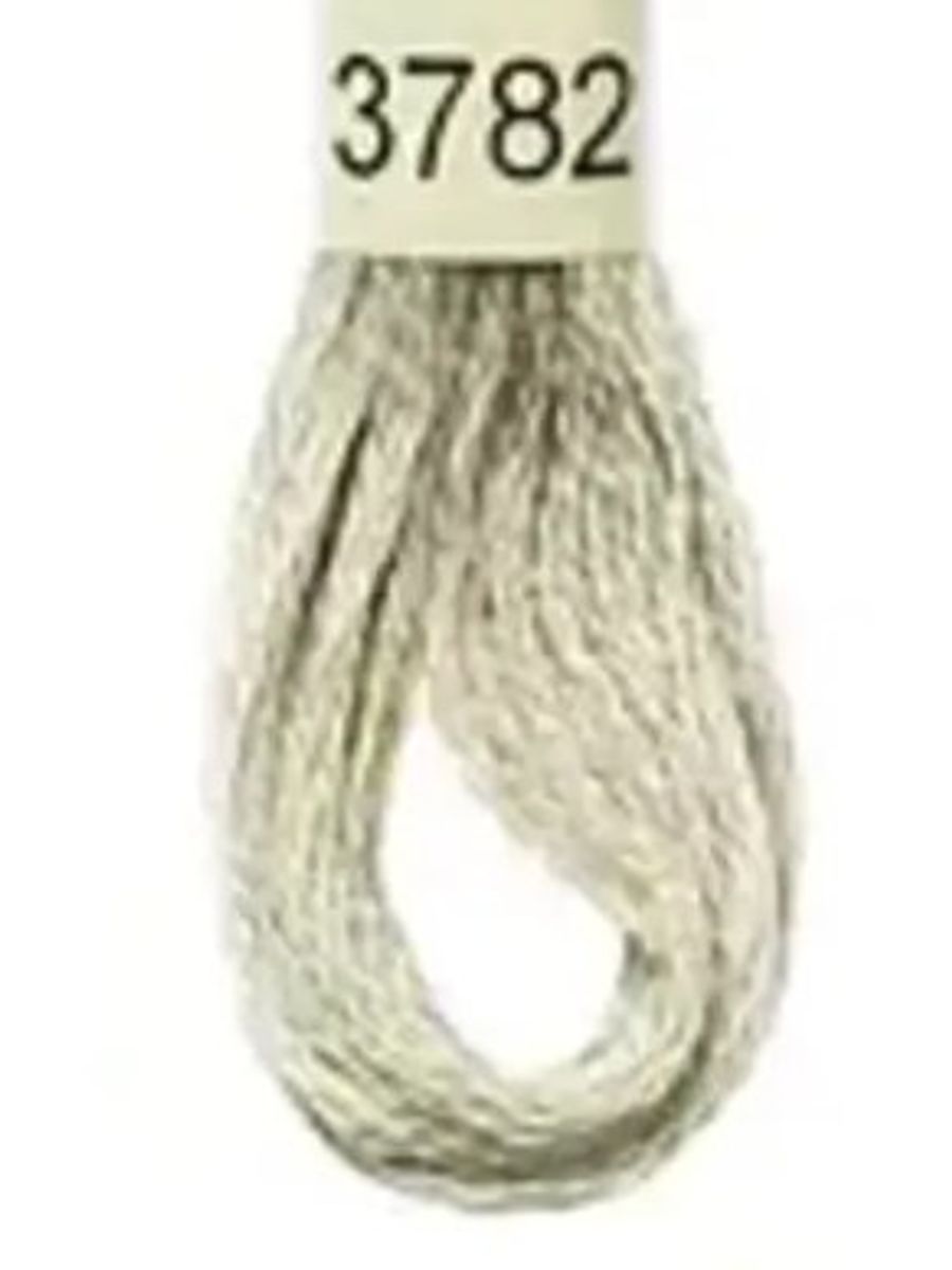 DMC Mouline No. 117 ensfarget brodergarn bomull